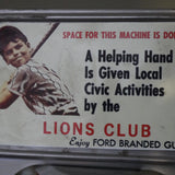 Distributeur à bonbon Ford Ball Gum 1950 lions club