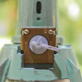 abat jour emaillee vert lampe industrielle holophane