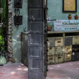 ancien grand meuble 30 casiers industriel a clapet strafor 1920