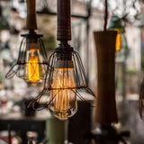 industrial portable lamp from the USA equipping the cellars of New York