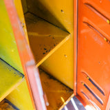 ancien vestiaire d'usine 5 portes grand modele