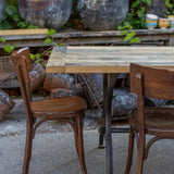 set of 6 antique Baumann bistro chairs