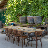 set of 6 antique Baumann bistro chairs