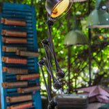 Jielde 5-arm polished graphite industrial workshop lamp