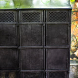 ancien vestiaire d'usine 6 portes grand modele bas