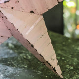 Amish barn star, pink zinc, 60 cm model