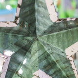 Amish barn star, pink zinc, 60 cm model