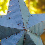 Amish barn star zinc blue model 60 cm