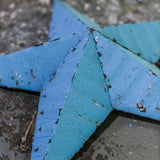 Amish barn star zinc blue model 60 cm