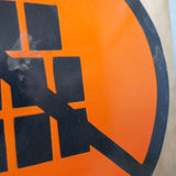 Grande plaque emaillee signalitique usine russe caisses