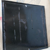 Plaque emaillee signalitique usine russe fumeur