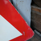 ancien panneau de signalisation Suisse feu tricolore