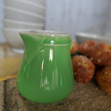 Lot de 3 pots à lait vert