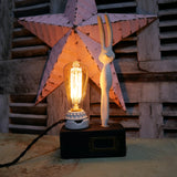 lampe ampoule Edison avec moule a ballon de baudruche lapin