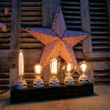 lampe douille porcelaine collection ampoule Edison à filament