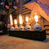 lampe douille porcelaine collection ampoule Edison à filament