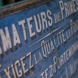 Sign of an old-fashioned, amateur premium shop