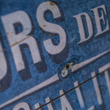 Sign of an old-fashioned, amateur premium shop