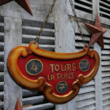 ancienne enseigne tarif de manege