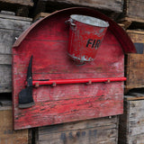ancien panneau d'usine urgence incendie