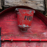 ancien panneau d'usine urgence incendie