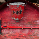ancien panneau d'usine urgence incendie