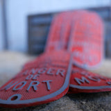 Plaque alu danger de mort.  eletricite de france EDF