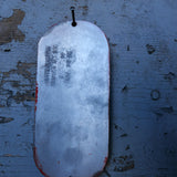 Plaque alu danger de mort.  eletricite de france EDF