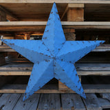 Amish barn star zinc blue model 60 cm