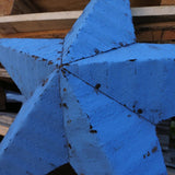 Amish barn star zinc blue model 60 cm
