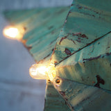 large green zinc Amish illuminated barn star 80
