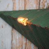 large green zinc Amish illuminated barn star 80