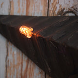 etoile de grange lumineuse Amish zinc noire grand modele 80