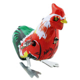 Cochon jouet en étain en forme de coq