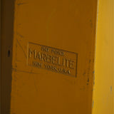 feu tricolore americain vintage USA jaune d'origine