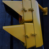 New York feu dont walk americain vintage USA jaune d'origine avec fixations murale