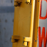 New York feu dont walk americain vintage USA jaune d'origine