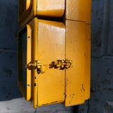 New York feu dont walk americain vintage USA jaune d'origine