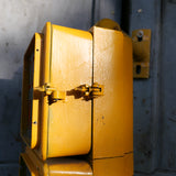 New York feu dont walk americain vintage USA jaune d'origine