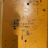 New York feu dont walk americain vintage USA jaune d'origine