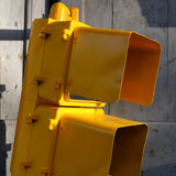 New York feu dont walk americain vintage USA jaune d'origine