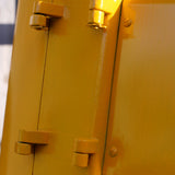 New York feu dont walk americain vintage USA jaune d'origine