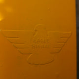 New York feu dont walk americain vintage USA jaune d'origine