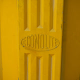 New York feu dont walk americain vintage USA jaune d'origine