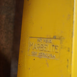 feu tricolore americain YEW YORK jaune dans son jus avec double fixation murale