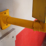 feu tricolore americain New York jaune dans son jus avec double fixation murale