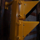 New York feu dont walk americain vintage USA jaune d'origine avec fixations murale