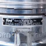 Distributeur à bonbon Ford Ball Gum 1950 Jaycees sur pied