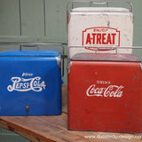 ancienne glaciere americaine enjoy A-TREAT dans son jus