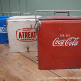 ancienne glaciere americaine enjoy A-TREAT dans son jus